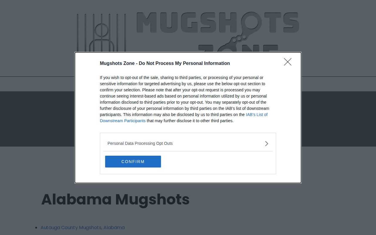 Mugshots.zone directory checked for Lincoln Parish arrest records